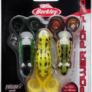 Berkley Power Pop Frog 3-pack