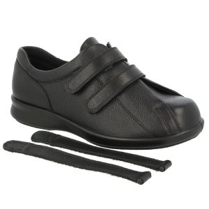 DB Shoes Exmoor Skinn Svart