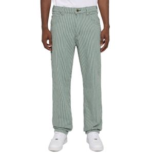 Dickies Green Garyville Hickory Stripe Byxor.