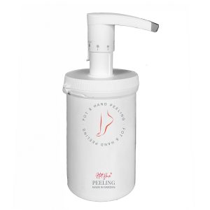 Fot och Hand Peeling Klinikburk med pump 400 ml