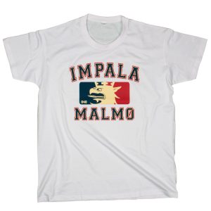 Impala Malmö NBA White Organic T-shirt.