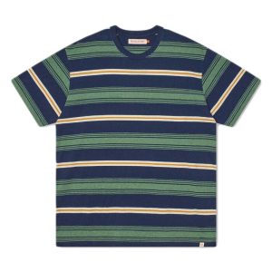 Revolution Stripe Tee Navy.