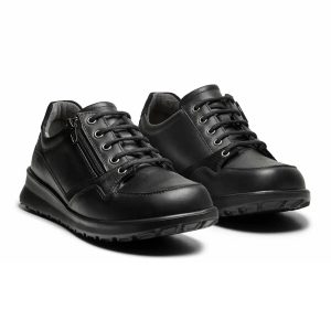 New Feet Harper Sneakers Orthostretch Svarta
