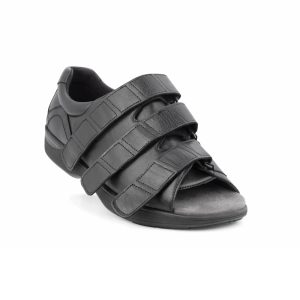 New Feet Sandal Svart med hälkappa