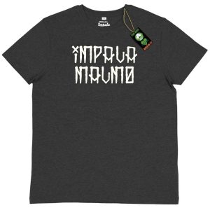 Impala Malmö Charcoal Melange Viper T-shirt.