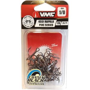 VMC 4551CB Rapala Pike Series Trekrok 25-pack