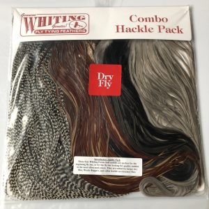 Whiting Introductory Hackel Pack Saddle Dry Fly