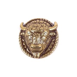 Bison Conchos (2 stycken)