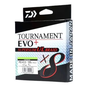 Daiwa Tournament Evo+ Superslim UL Braid