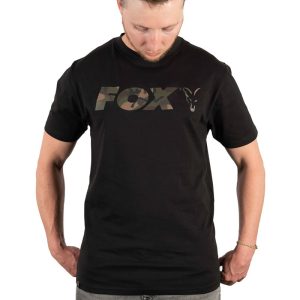 Fox Camo Logo T-Shirt Black