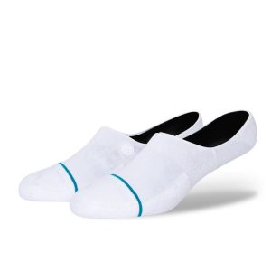 Stance Icon White No Show Sock.